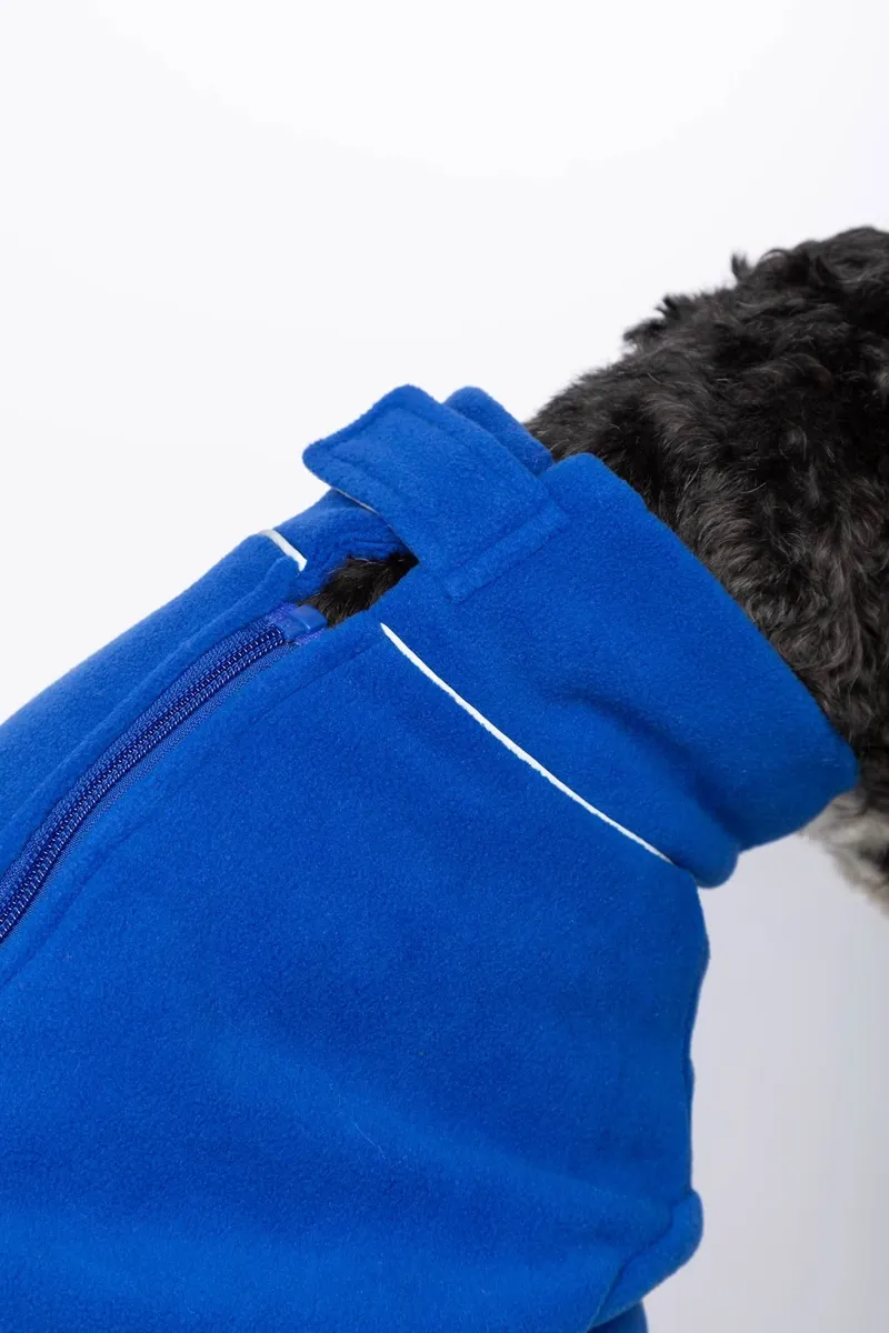 Rydale Yapham Fleece Dog Jumper - Blue-3