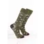 Rydale Women's Bamboo Rich Farm Ankle Socks Pack of 10 - Tractor and Cow Dark Olive