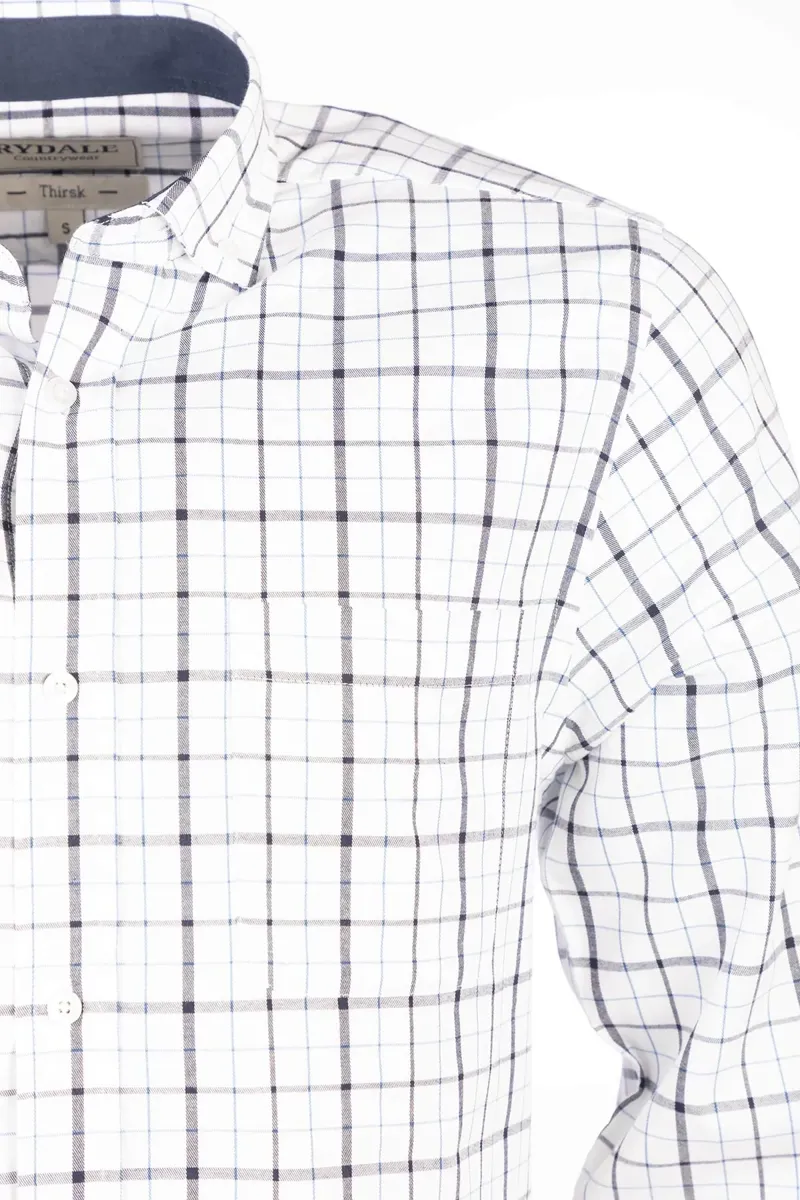 Rydale Men's Button Down Country Shirt - Thirsk Dark Navy-2