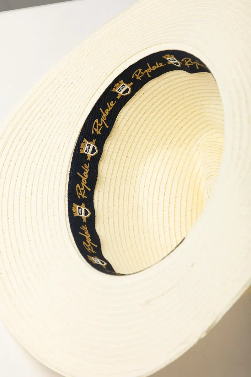 Rydale Malton Men's Panama Hat - Navy Dog-2