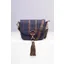 Rydale Ladies Helmsley Tweed Cross Body Bag - Navy Tweed