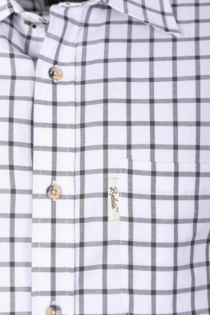 Rydale Men's Ebberston Country Checked Shirt - Ebberston Olive-6