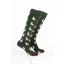 Rydale Women's Dog Welly Socks Pack of 10 - Spaniel Dark Olive