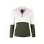 Rydale Ladies Bramham Striped Quarter Zip Jumper - Khaki