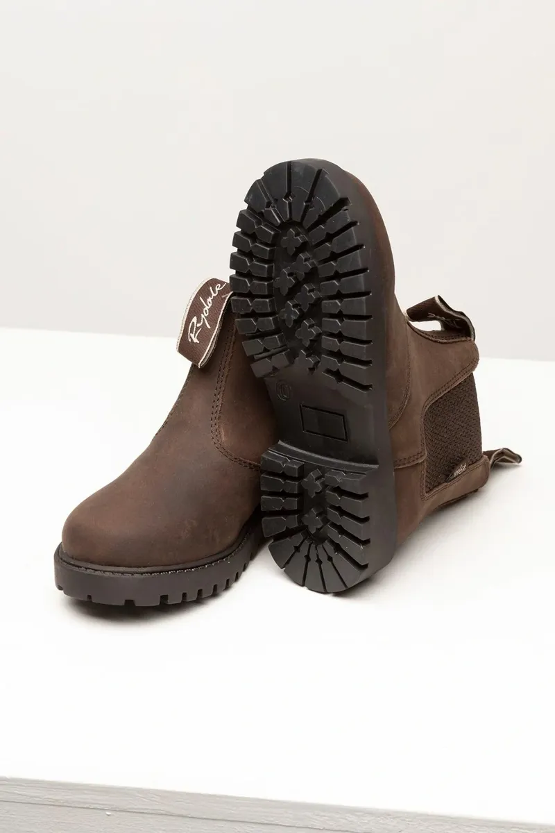 Rydale Kid's Market Boots - Waxy Brown-2