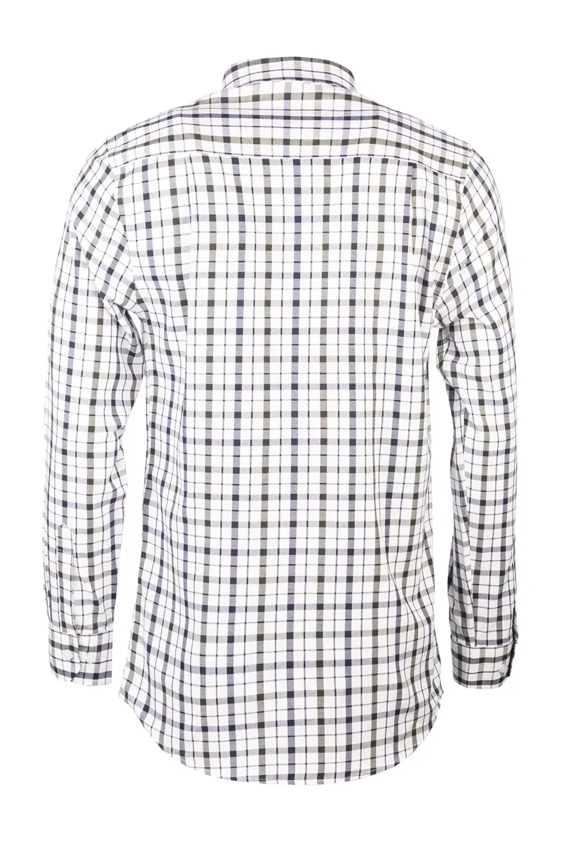 Rydale Men's Button Down Country Shirt - Haworth Dark Navy/Olive-1