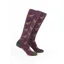 Rydale Women's Bird Welly Socks Pack of 10 - Walking Pheasant Dark Berry