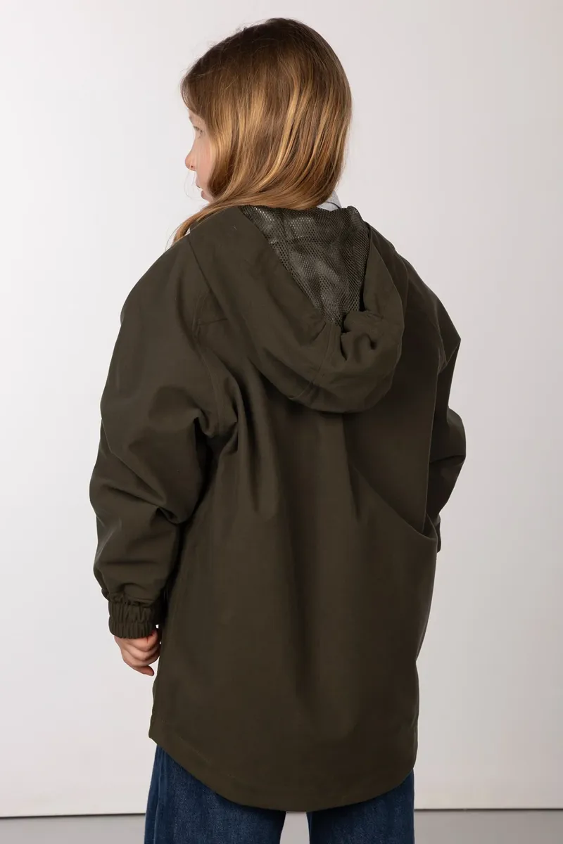 Rydale Junior Gembling Shooting Smock - Dark Olive-3