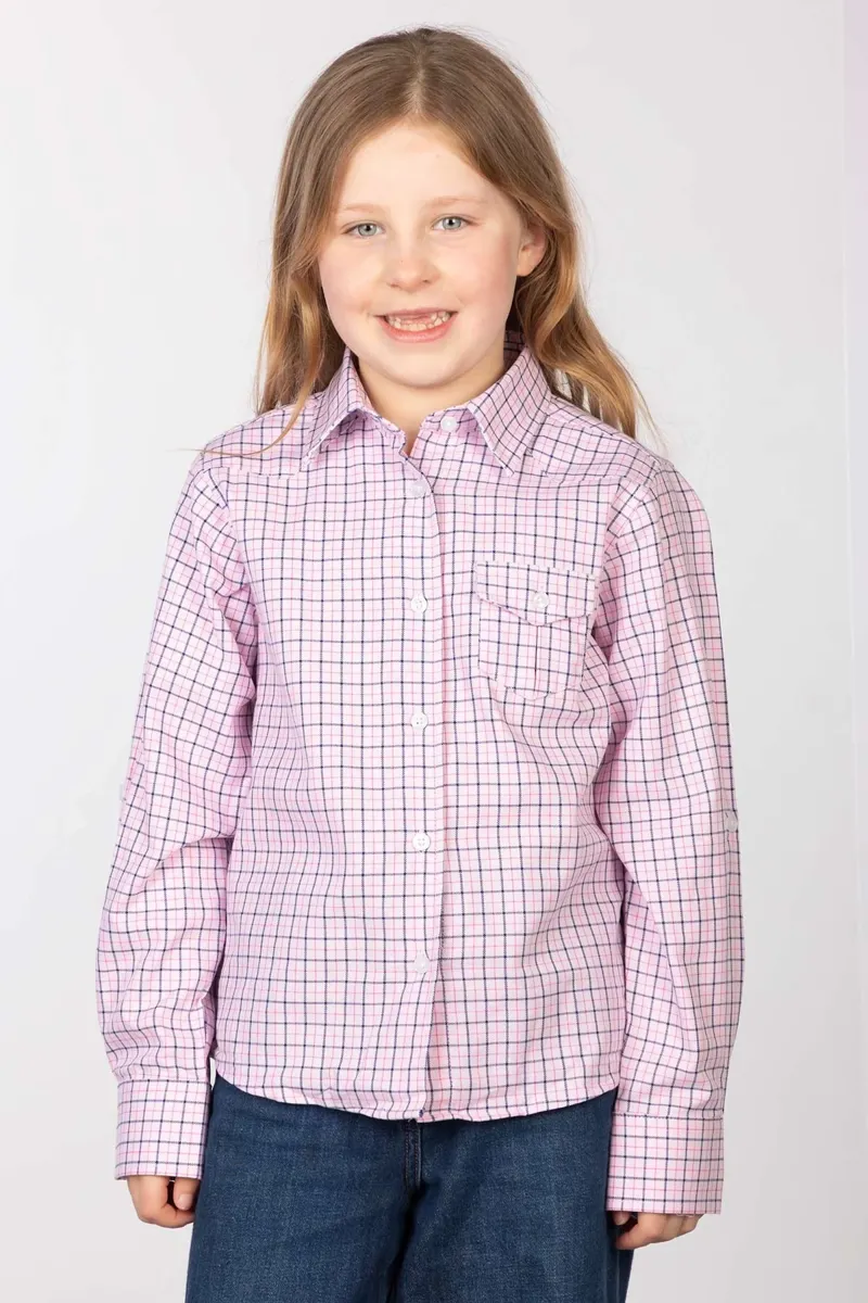 Rydale Country Girls Check Shirts - Pink-2