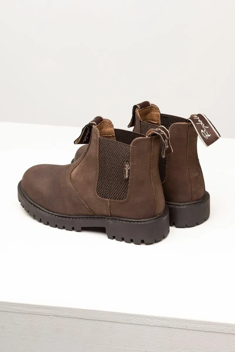 Rydale Kid's Market Boots - Waxy Brown-1