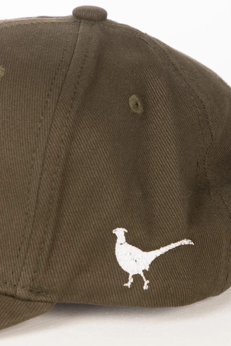 Rydale Ripon Pheasant Baseball Cap - Khaki-1