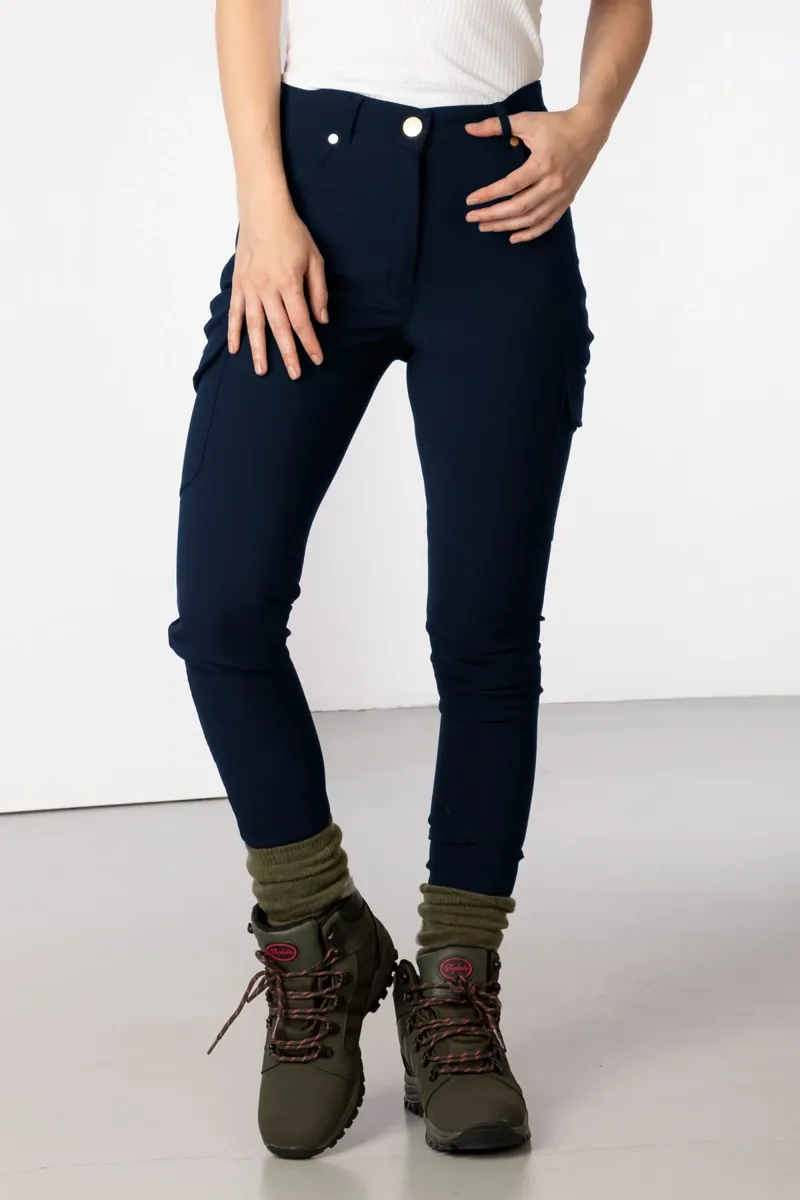 Rydale Ladies Aike II Walking Trousers with Pocket - Dark Navy