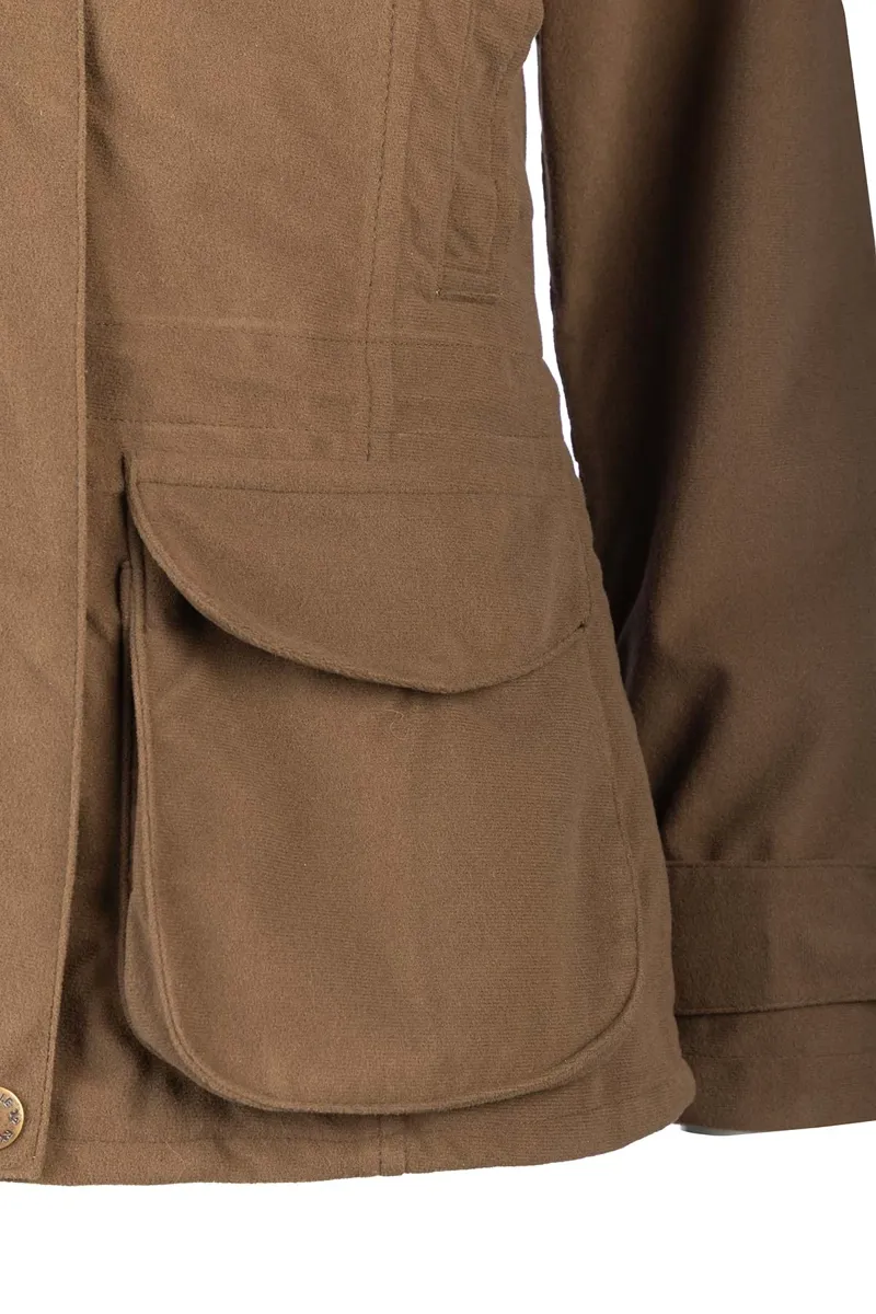 Rydale Ladies Shooting Jacket - Danby II - Brown-4