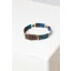 Rydale Polo Belt Dog Collar - Blue/White/Navy