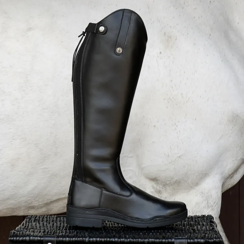 Brogini GB651 Modena Vegan Riding Boots Slim - Black-4