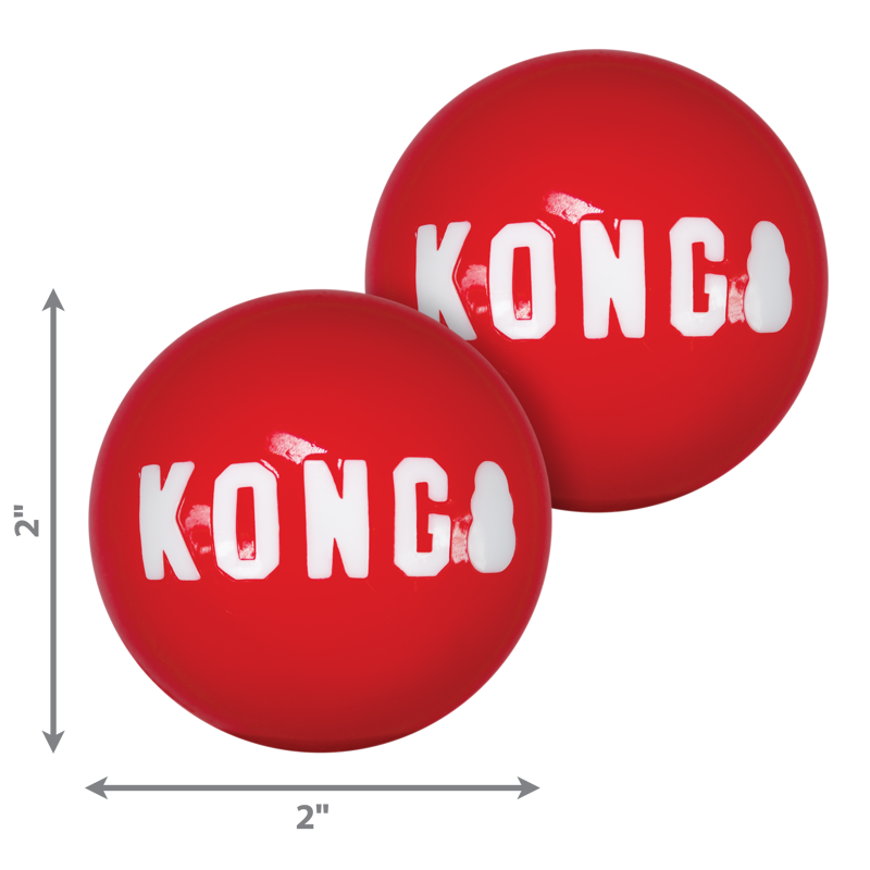 KONG Signature Balls - 2 Pack-1