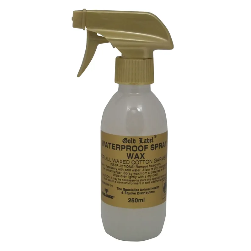 Gold Label Waterproof Spray Wax - 250 ml
