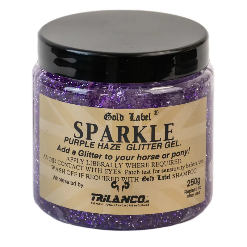 Gold Label Sparkle Glitter Gel - 250g - Purple Haze