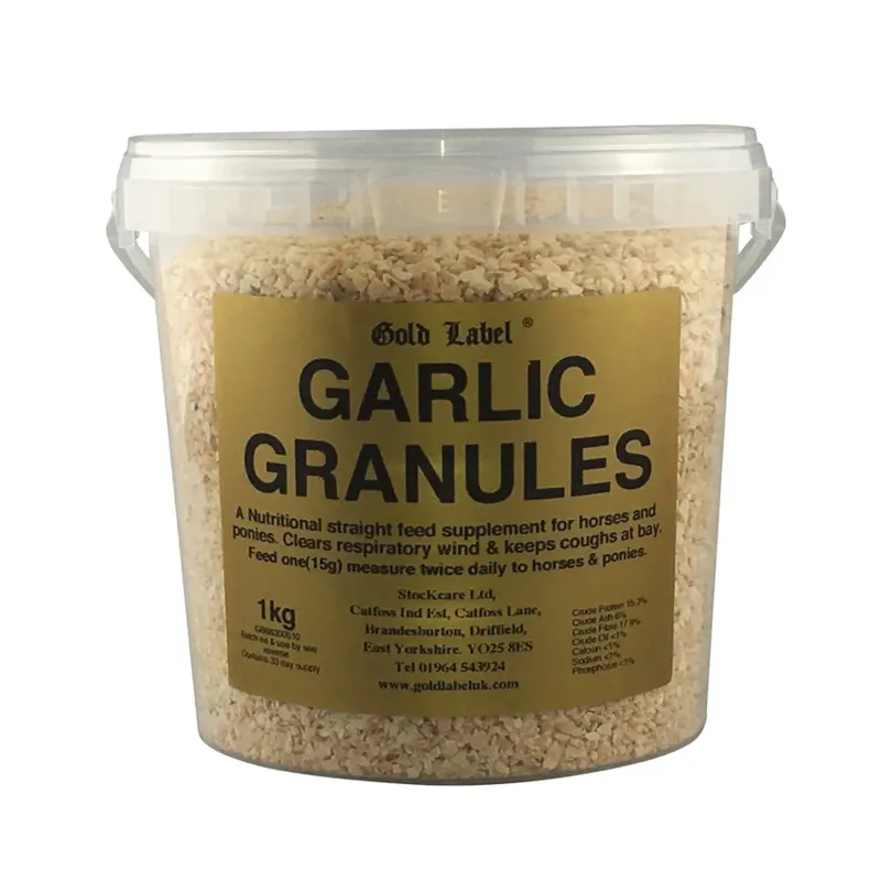 Gold Label Garlic Granules - 1 kg