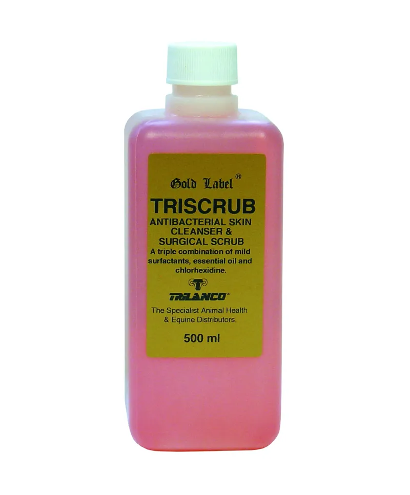 Gold Label Triscrub Antibacterial Cleaner - Pink - 500ml