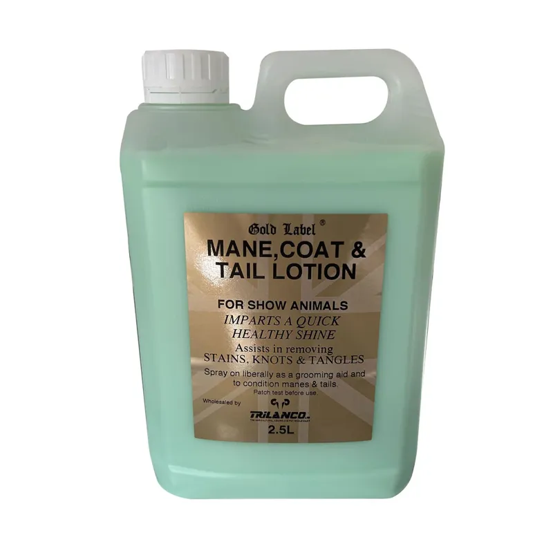 Gold Label Mane Coat and Tail Lotion - 2.5L