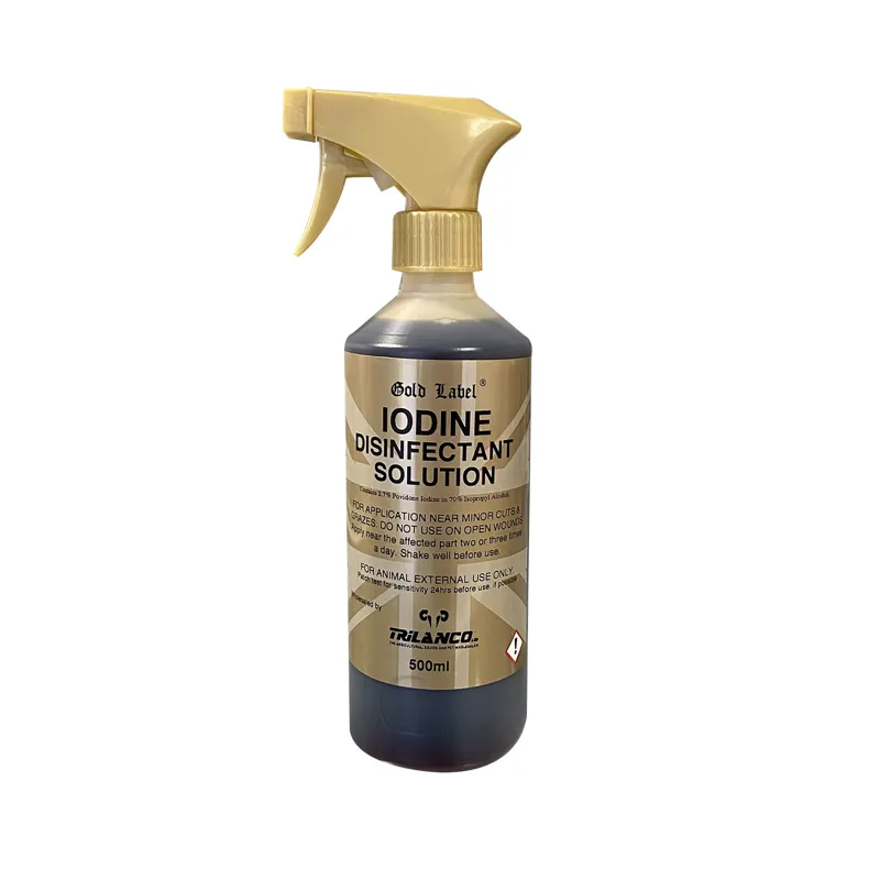 Gold Label Iodine Disinfectant Spray