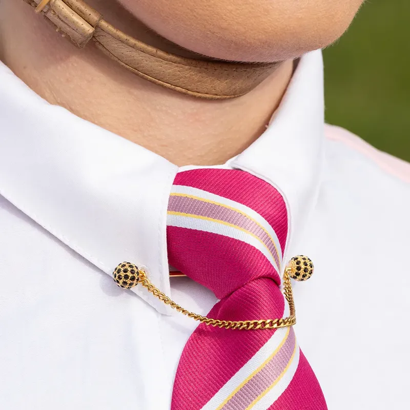 Supreme Products Glitz and Glam Collar Pin - Gold/Black