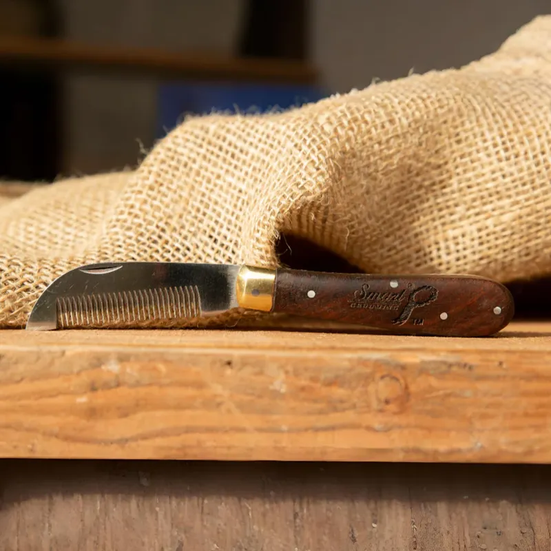 Smart Grooming Fold Up Levelling Knife-3