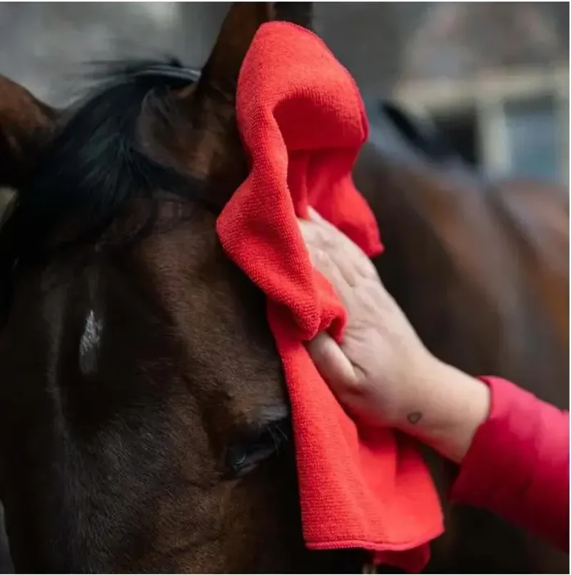 Smart Grooming Microfibre Cloth 10 pack - Red