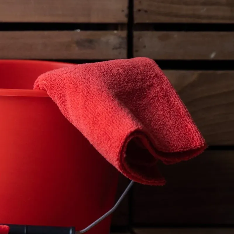 Smart Grooming Microfibre Cloth 10 pack - Red-1