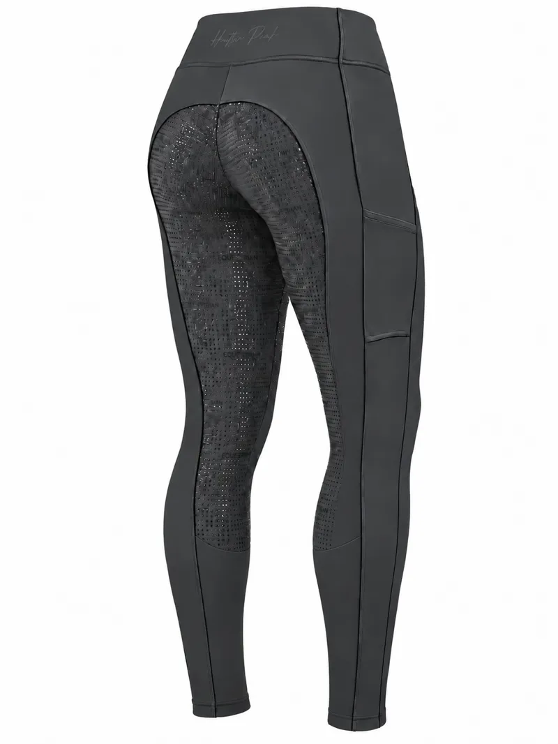 Hatton Park Orleton Riding Tights - Graphite-1