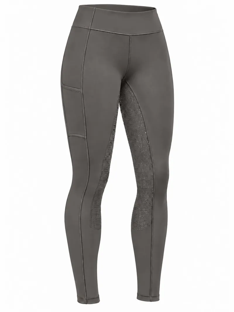 Hatton Park Orleton Riding Tights - Grey