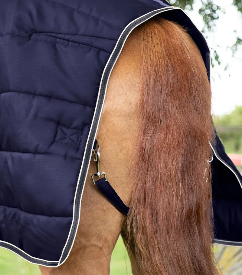 Premier Equine Garissa 200g Stable Rug - Navy-5