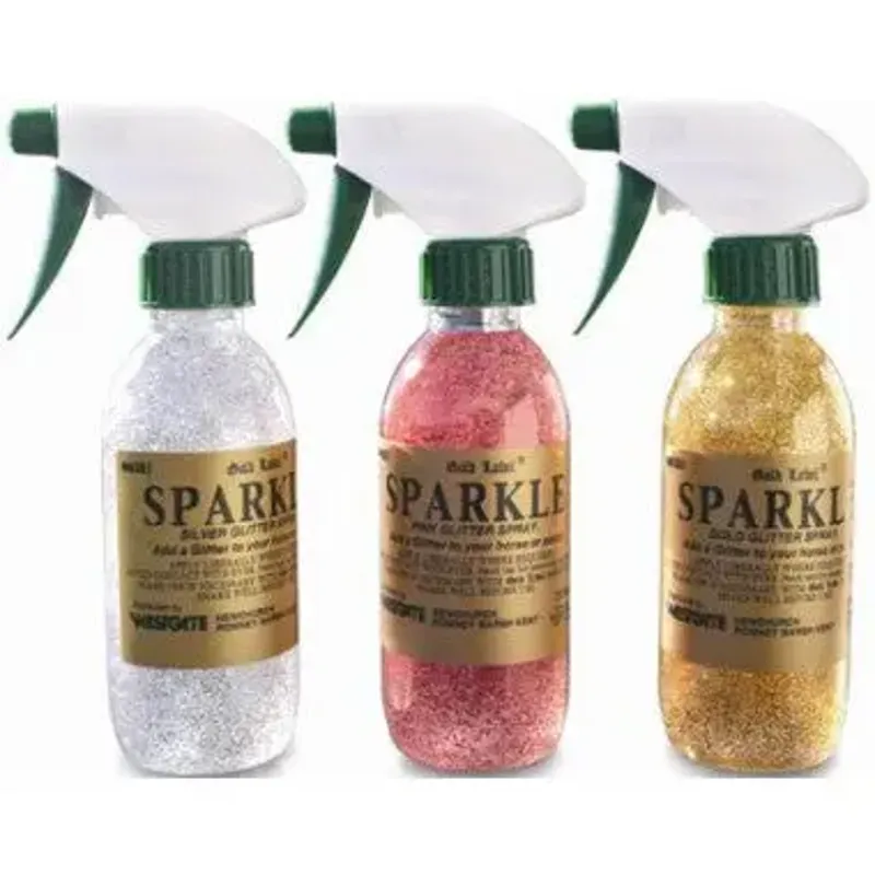 Gold Label Sparkle Glitter Spray - Silver 250 ml-1