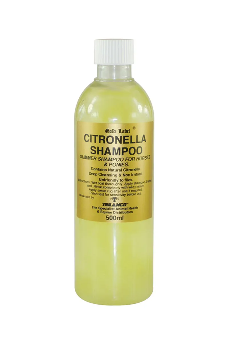 Gold Label Citronella Shampoo - 500 ml