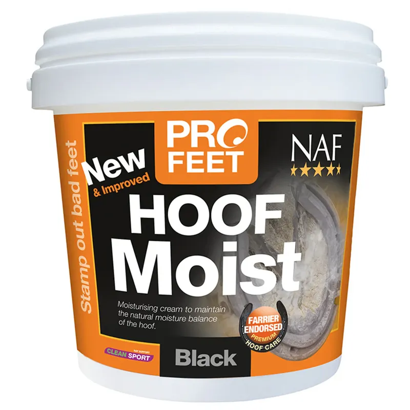 NAF Five Star Pro Feet Hoof Moist - Black - 900g