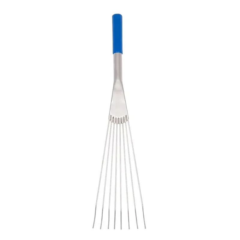 Red Gorilla Big Tidee Metal Rake - Blue