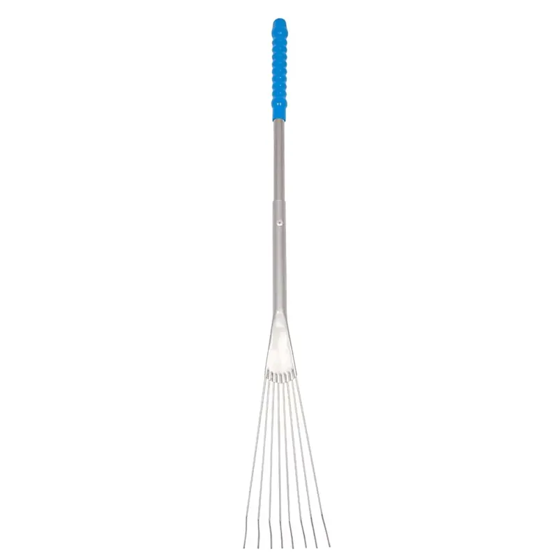 Red Gorilla Big Tidee Metal Rake - Blue-1