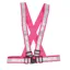 Reflector Adjustable Harness By Hy Equestrian - Pink 