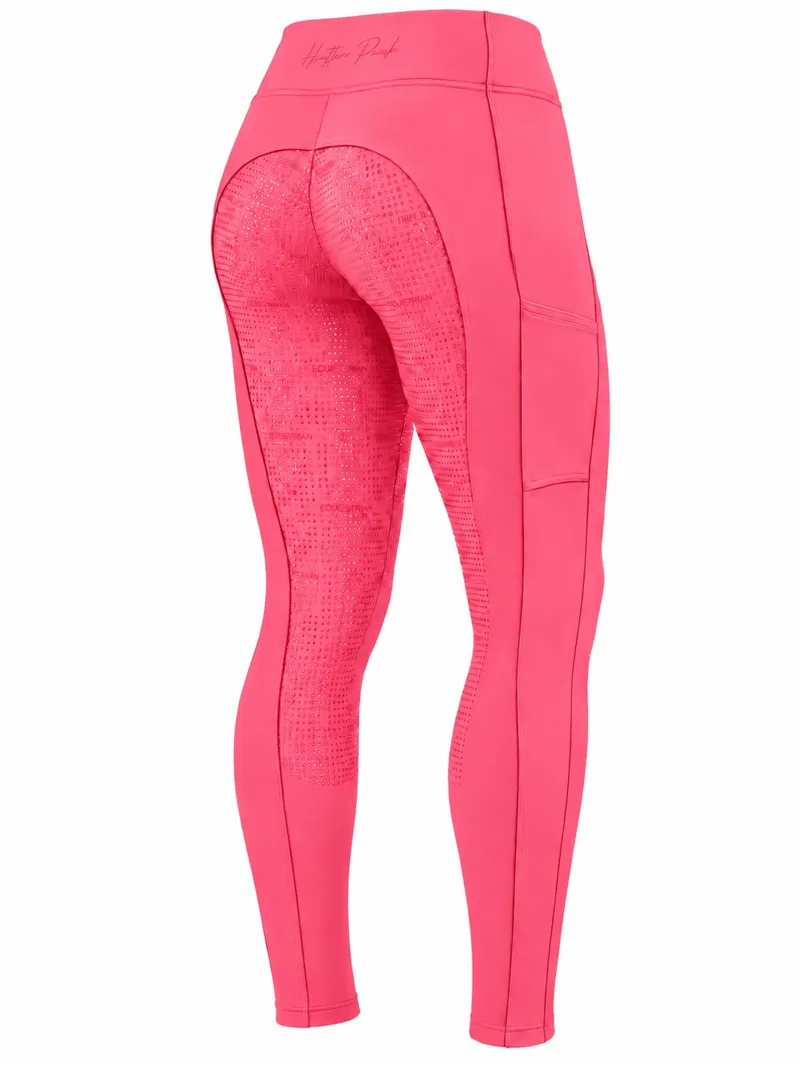 Hatton Park Orleton Riding Tights - Honey Suckle-1