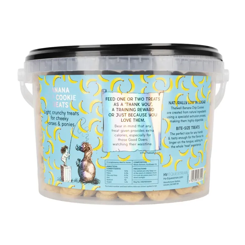 Hy Equestrian Thelwell Ponio Banana Chip Cookies Horse Treats-2