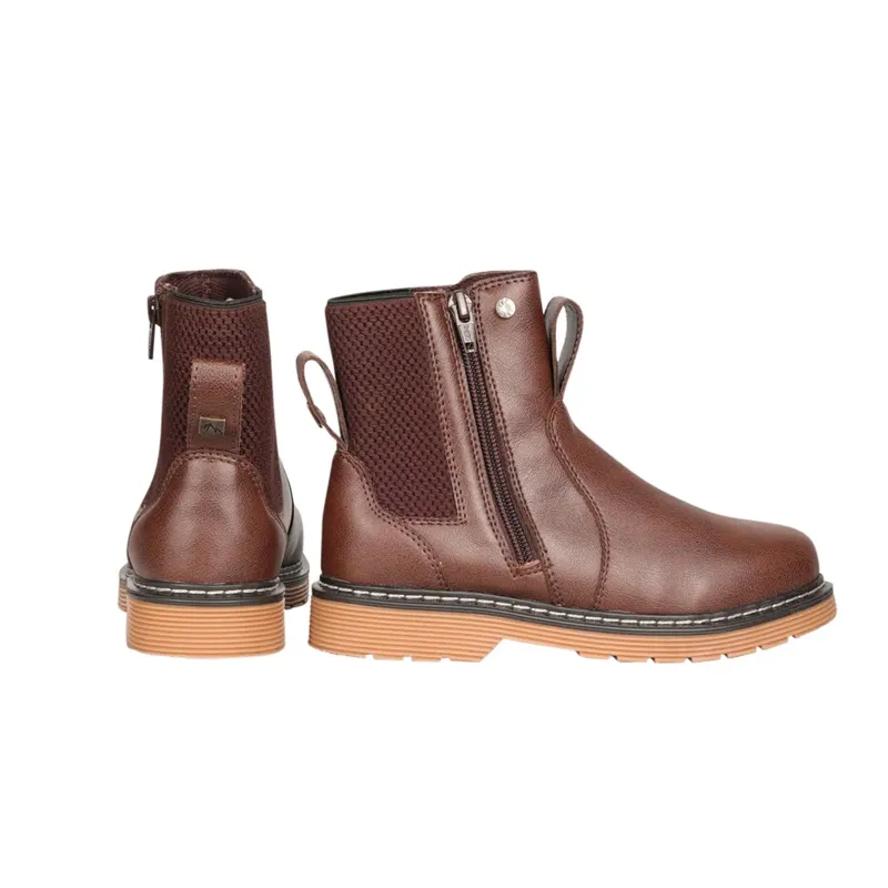 Hy Equestrian Children's Staden Chelsea Boots - Brown-3