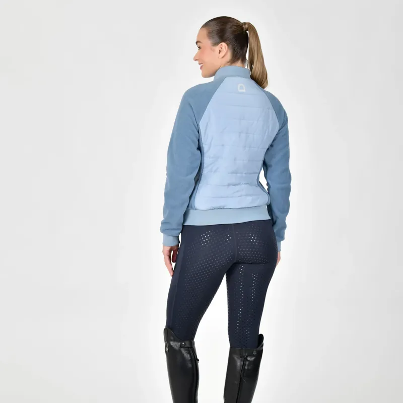 Dublin Insulated Hybrid Ladies Jacket - Blue Fog-1