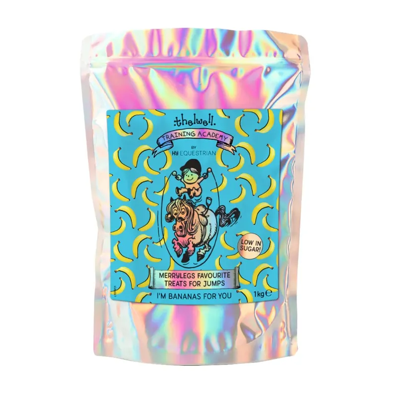 Hy Equestrian Thelwell Ponio Banana Chip Cookies Horse Treats