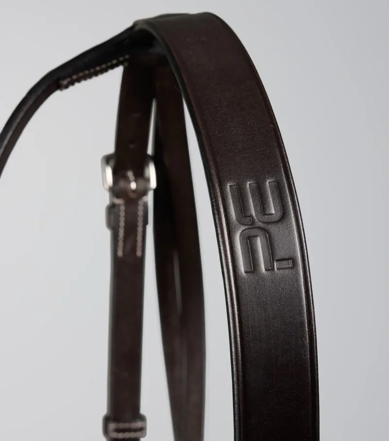Premier Equine Hunter Bridle - Dark Havana-1