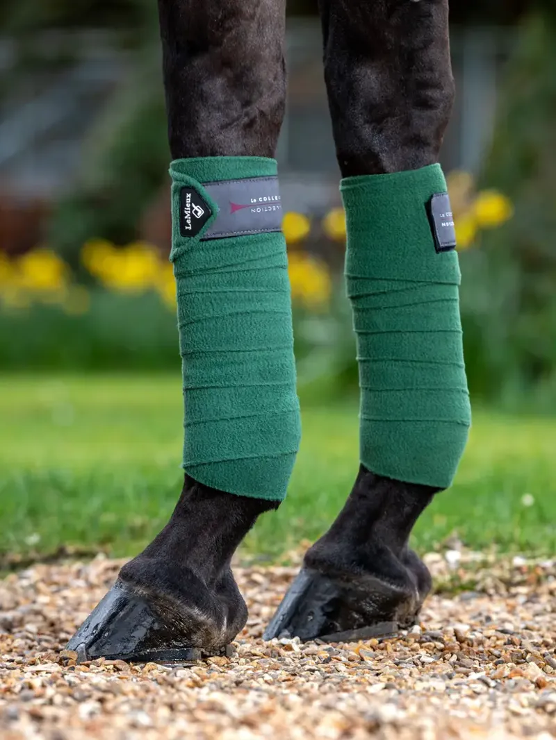 LeMieux Classic Polo Bandages - Hunter Green-1