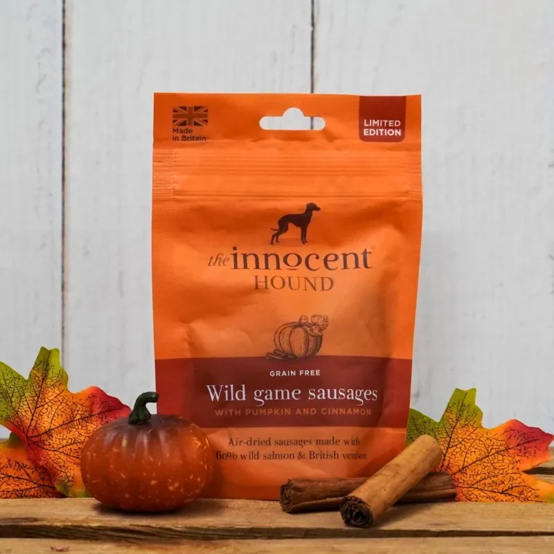Innocent Hound Wild Game Sausages - Pumpkin and Cinnamon