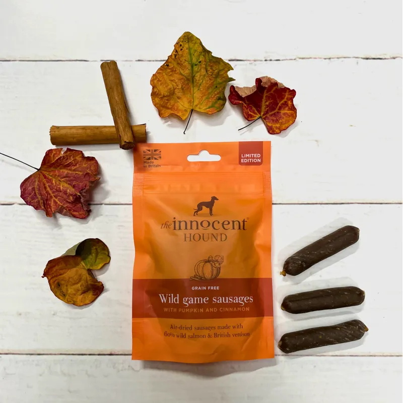 Innocent Hound Wild Game Sausages - Pumpkin and Cinnamon-2