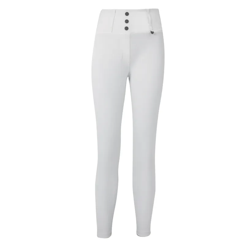 Woof Wear Women's Competition Riding Tights - White-1
