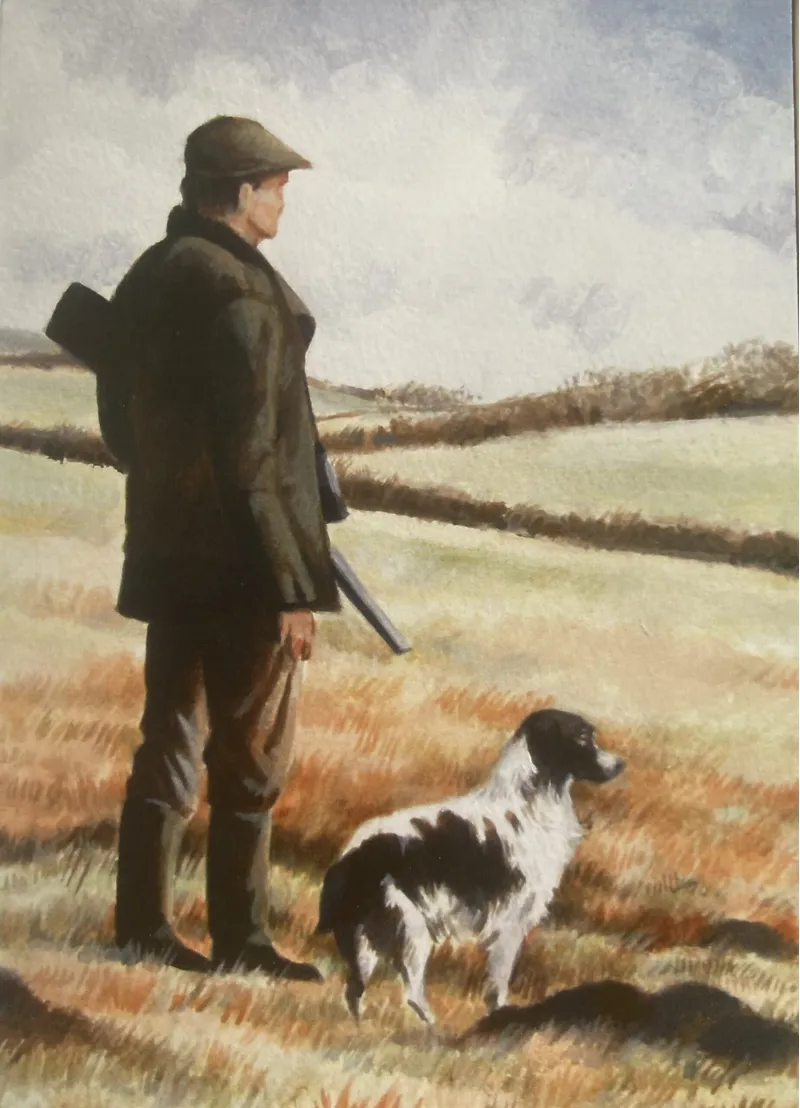 Caroline Cook Equestrian Card - The Rough Shooter
